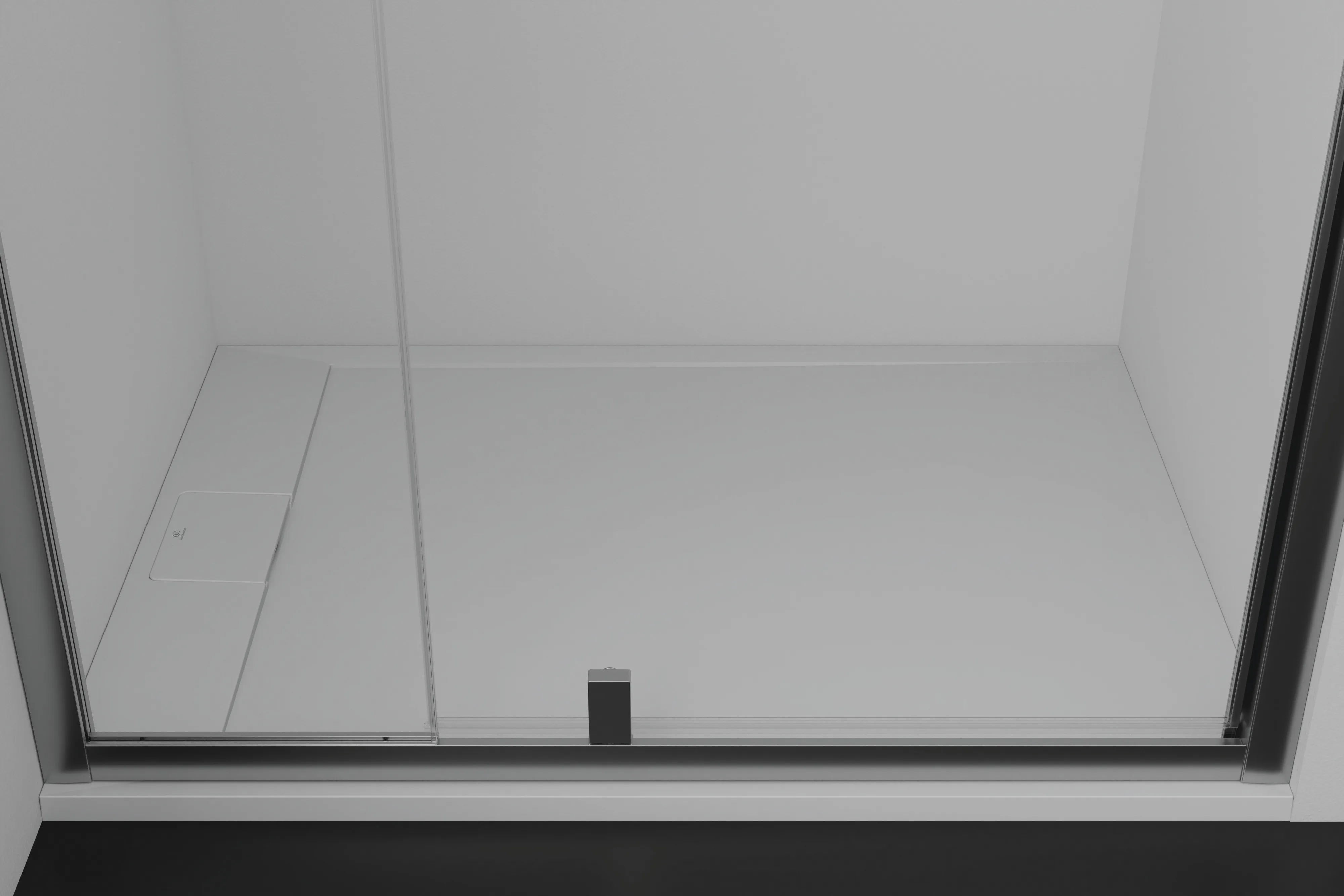 Ideal Standard Duschwanne „UltraFlatSi.life“ 80 × 120 cm in Carraraweiß
