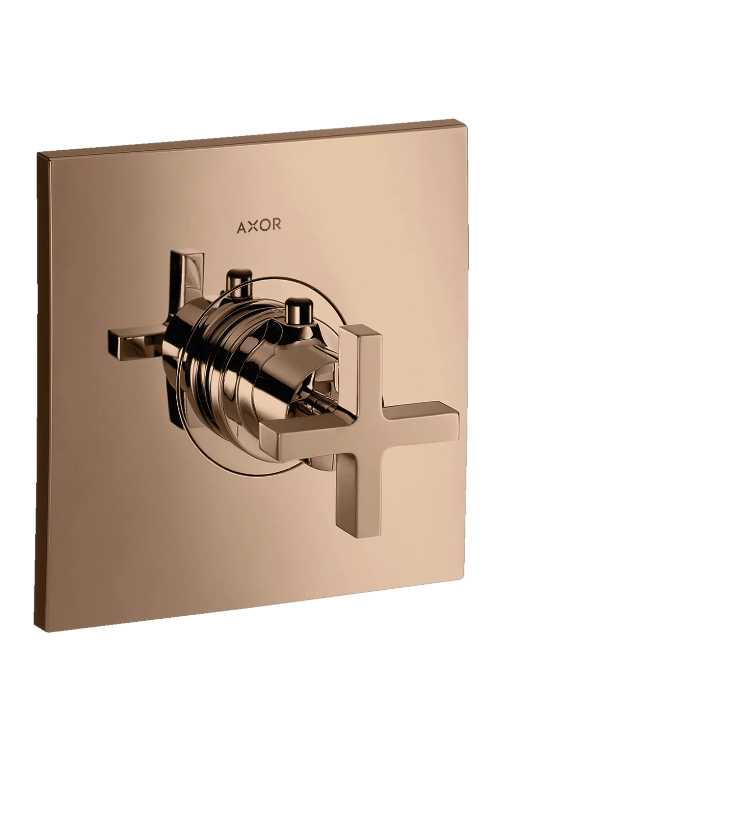 Thermostat Unterputz Axor Citterio High Flow Fertigset mit Kreuzgriff chrom Thermostat Unterputz Axor Citterio High Flow Fertigset mit Kreuzgriff chrom