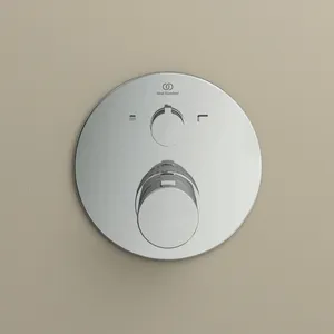 Ideal Standard Ceratherm T100 Badethermostat Unterputz Bausatz 2, Chrom Ideal Standard Ceratherm T100 Badethermostat Unterputz Bausatz 2, Chrom