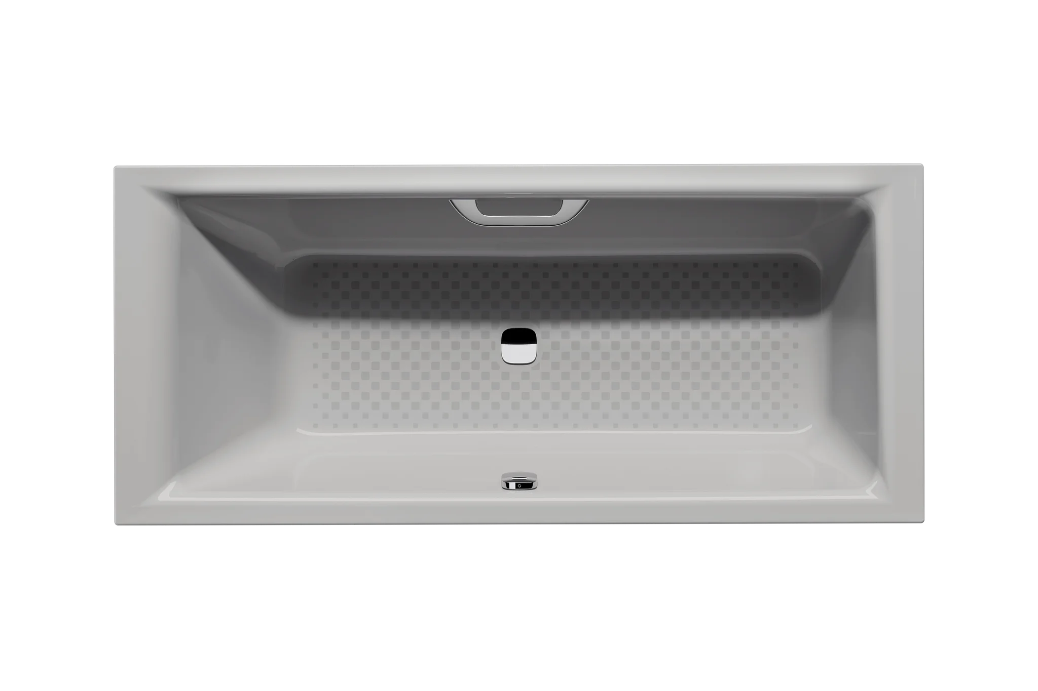 Kaldewei PURO NEXT COMBI Badewanne, 1700x700 mm, manhattan, Perl-Effekt, mit Griffloch, Vollantislip