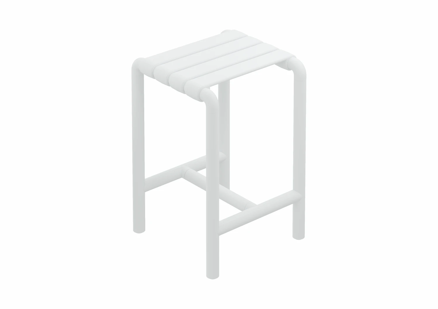 HEWI Hocker „Serie 801“ 34,5 × 33,6 cm