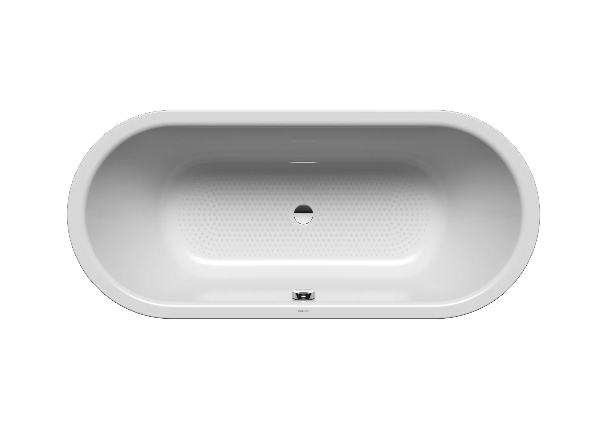 Kaldewei Badewanne „Classic Duo Oval“ oval 1700 × 750 mm, ohne Grifflochbohrungen in manhattan