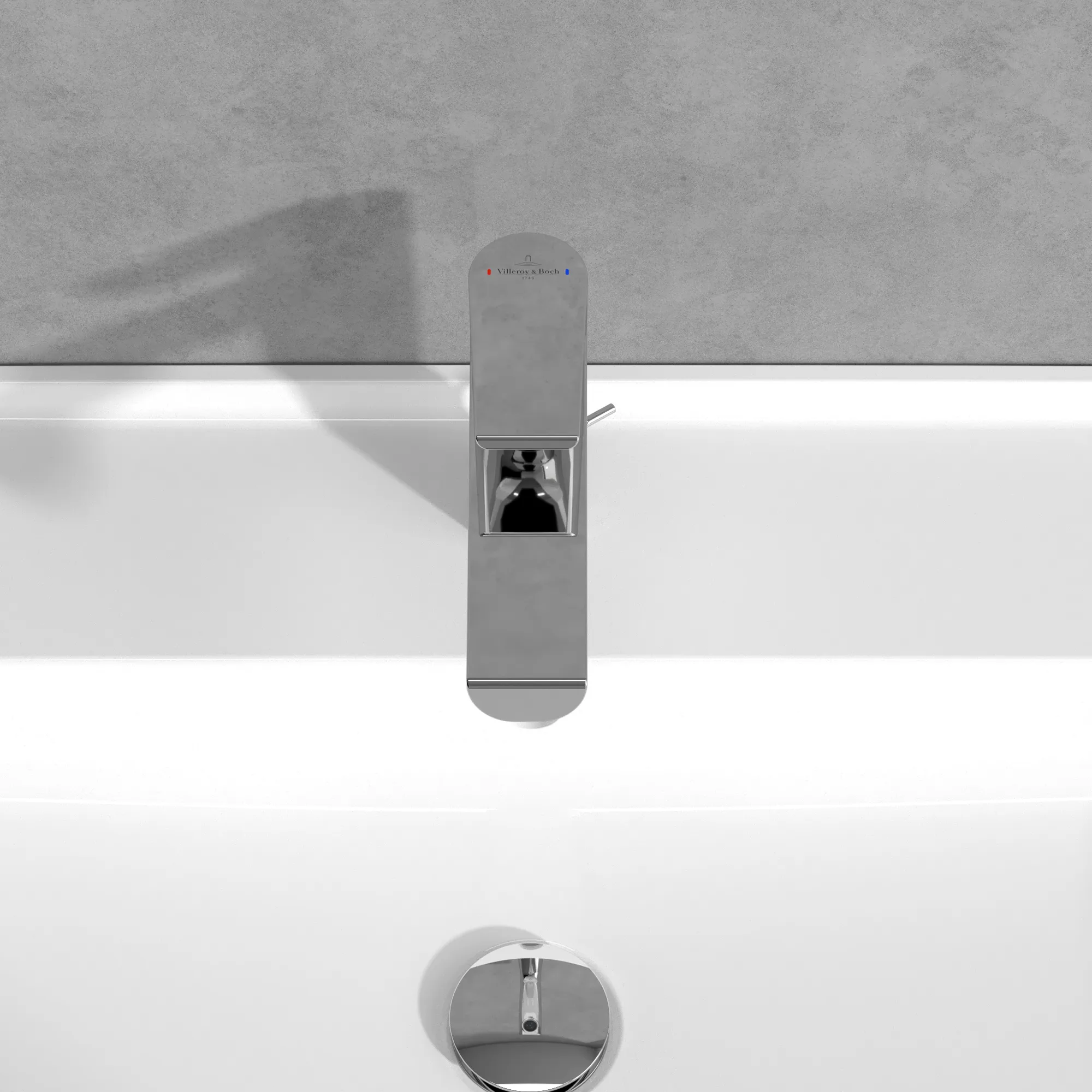 Einhand-Waschtischarmatur „Liberty“ 17,8 cm Ausladung 138 mm in Chrom Einhand-Waschtischarmatur „Liberty“ 17,8 cm Ausladung 138 mm in Chrom