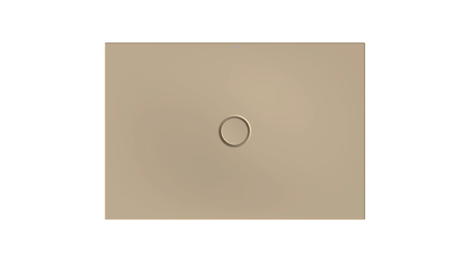 Bette rechteck Duschwanne „BetteFloor“ 1100 × 750 mm ohne Oberflächenbeschichtung, ohne Oberflächenveredelung, ohne Wannenträger, in Greige