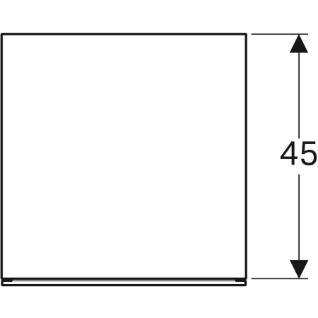 Geberit Hochschrank „Xeno²“ 45 × 51 × 46,2 cm 