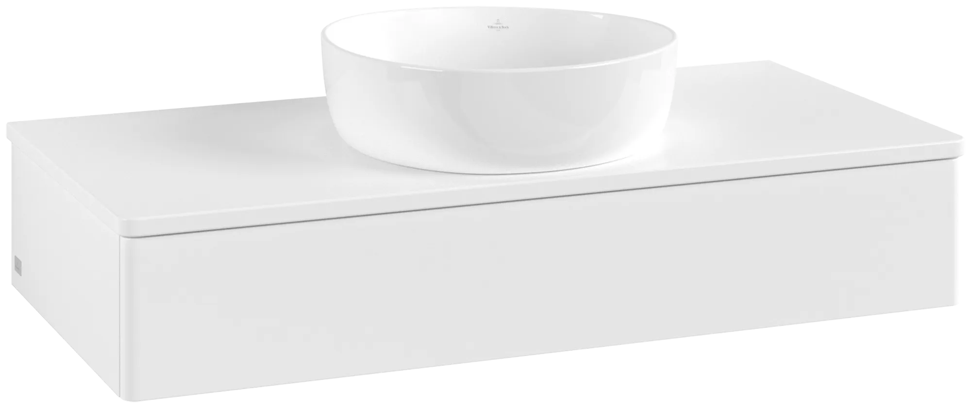 Villeroy & Boch Antao Waschbeckenunterschrank L09_5, 1000x190x500 mm, White Matt Lacquer