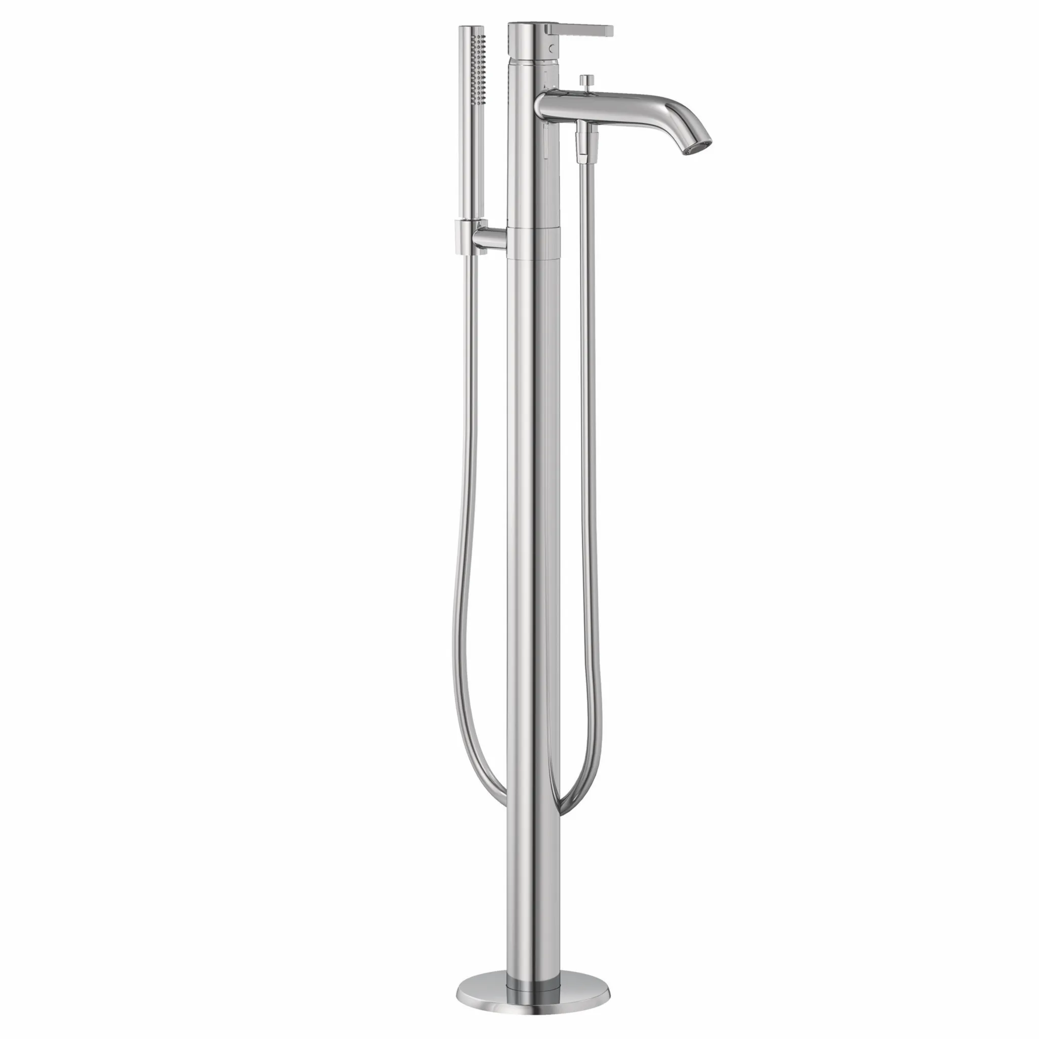 Kludi NOVA FONTE Pura Stand-Wannenfüll- und Brause-Einhandmischer chrom, DN 20, Einhebelmischer, Standmontage für freistehende Wannen Kludi NOVA FONTE Pura Stand-Wannenfüll- und Brause-Einhandmischer chrom, DN 20, Einhebelmischer, Standmontage für freistehende Wannen