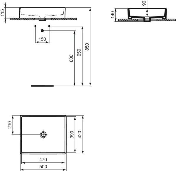 Ideal Standard Waschbecken „i.lifeB“ Ideal Standard Waschbecken „i.lifeB“