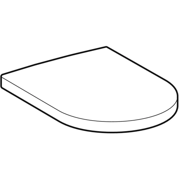 Geberit WC-Sitz ehemals Keramag „Renova Plan“, Befestigung von unten Geberit WC-Sitz ehemals Keramag „Renova Plan“, Befestigung von unten