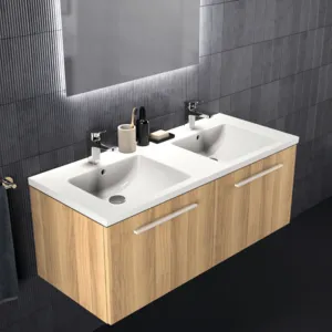 Ideal Standard Waschtischunterschrank „i.lifeB“ 120 × 44 × 50,5 cm Eiche Natur