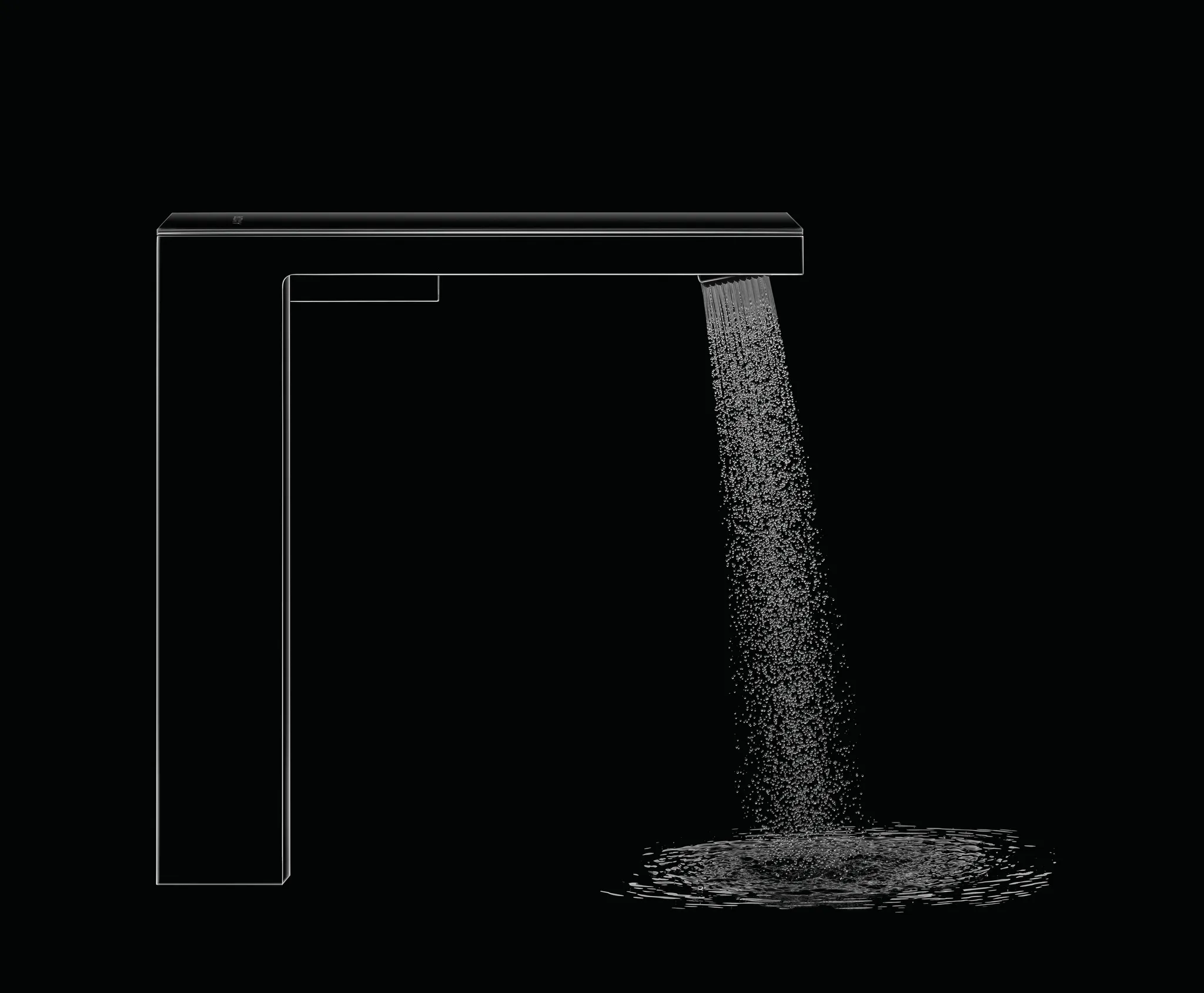 Hansgrohe AXOR MyEdition Einhebel-Waschtischmischer 230 Chrom/Spiegelglas Hansgrohe AXOR MyEdition Einhebel-Waschtischmischer 230 Chrom/Spiegelglas