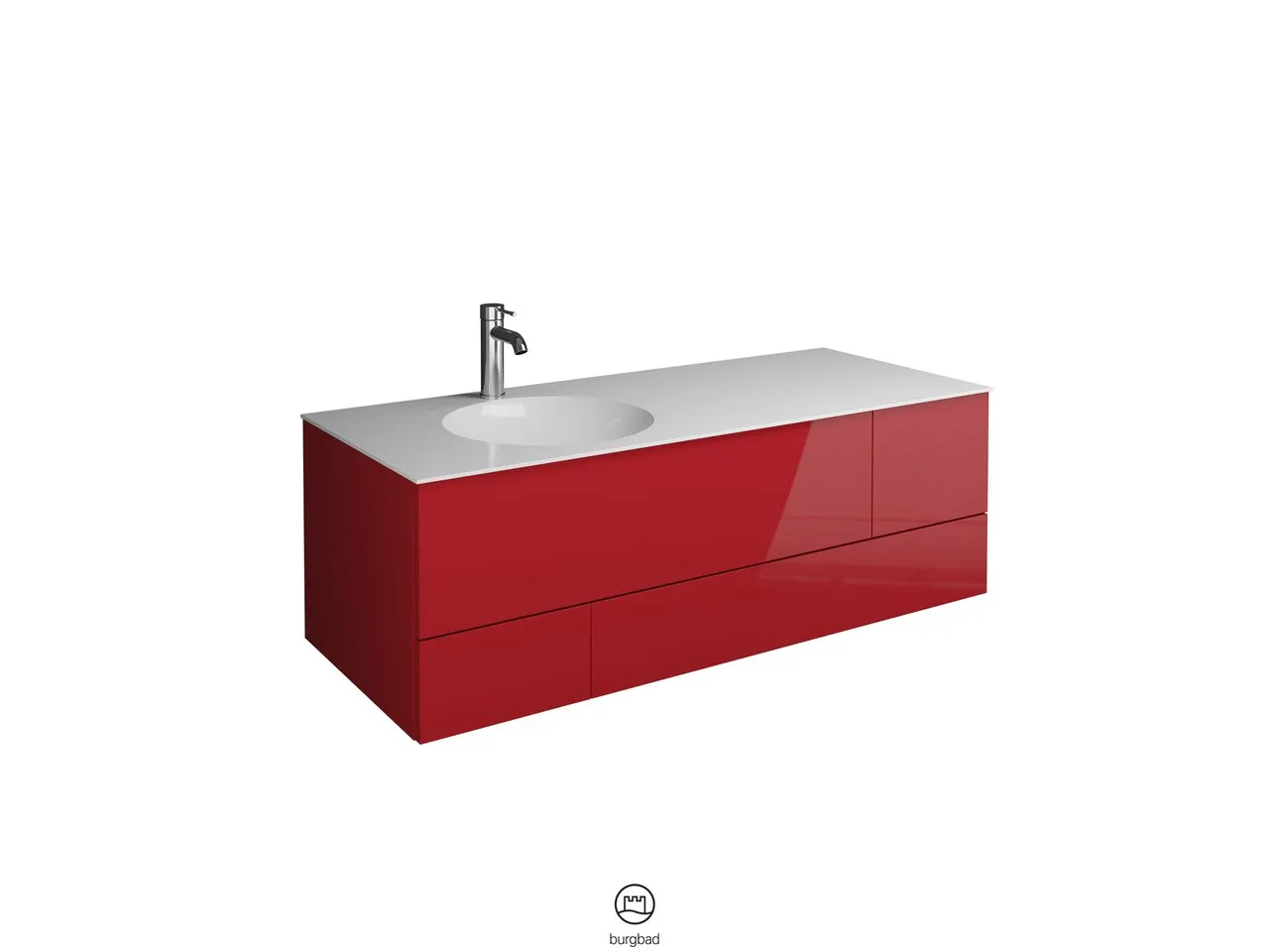 burgbad Coco HGL Waschtischset SFHR120 Mineralguss burgbad Coco HGL Waschtischset SFHR120 Mineralguss