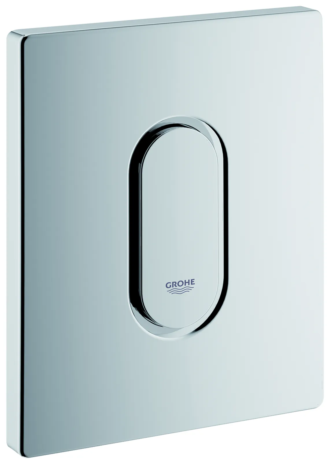 Grohe Betätigungsplatte Arena Cosmopolitan, Fertigmontageset für Rapido U oder Rapido UMB, 116 x 144 mm in chrom