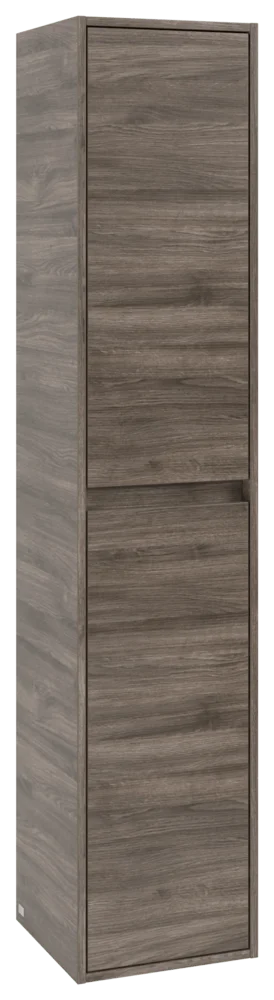 Villeroy & Boch Hochschrank Skyla C80100, 350x1700x349mm, 2 Türen A:li Stone Oak Villeroy & Boch Hochschrank Skyla C80100, 350x1700x349mm, 2 Türen A:li Stone Oak