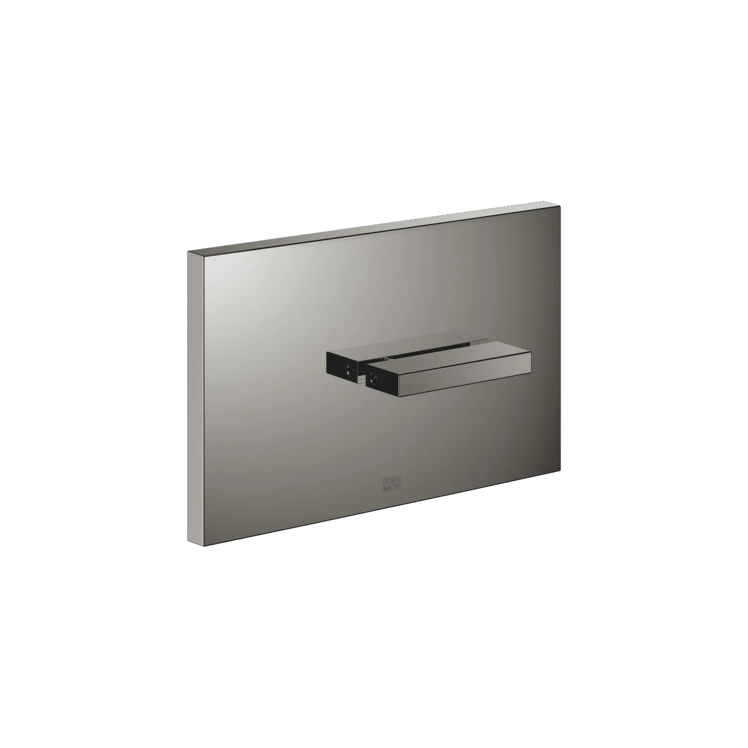 Dornbracht Abdeckplatte für WC-UP-Spülkasten TeCe SERIENNEUTRAL Dark Chrome 150 x 240 x 15 mm mit Drehbetätigung und Zwei-Mengen-Technik Dornbracht Abdeckplatte für WC-UP-Spülkasten TeCe SERIENNEUTRAL Dark Chrome 150 x 240 x 15 mm mit Drehbetätigung und Zwei-Mengen-Technik