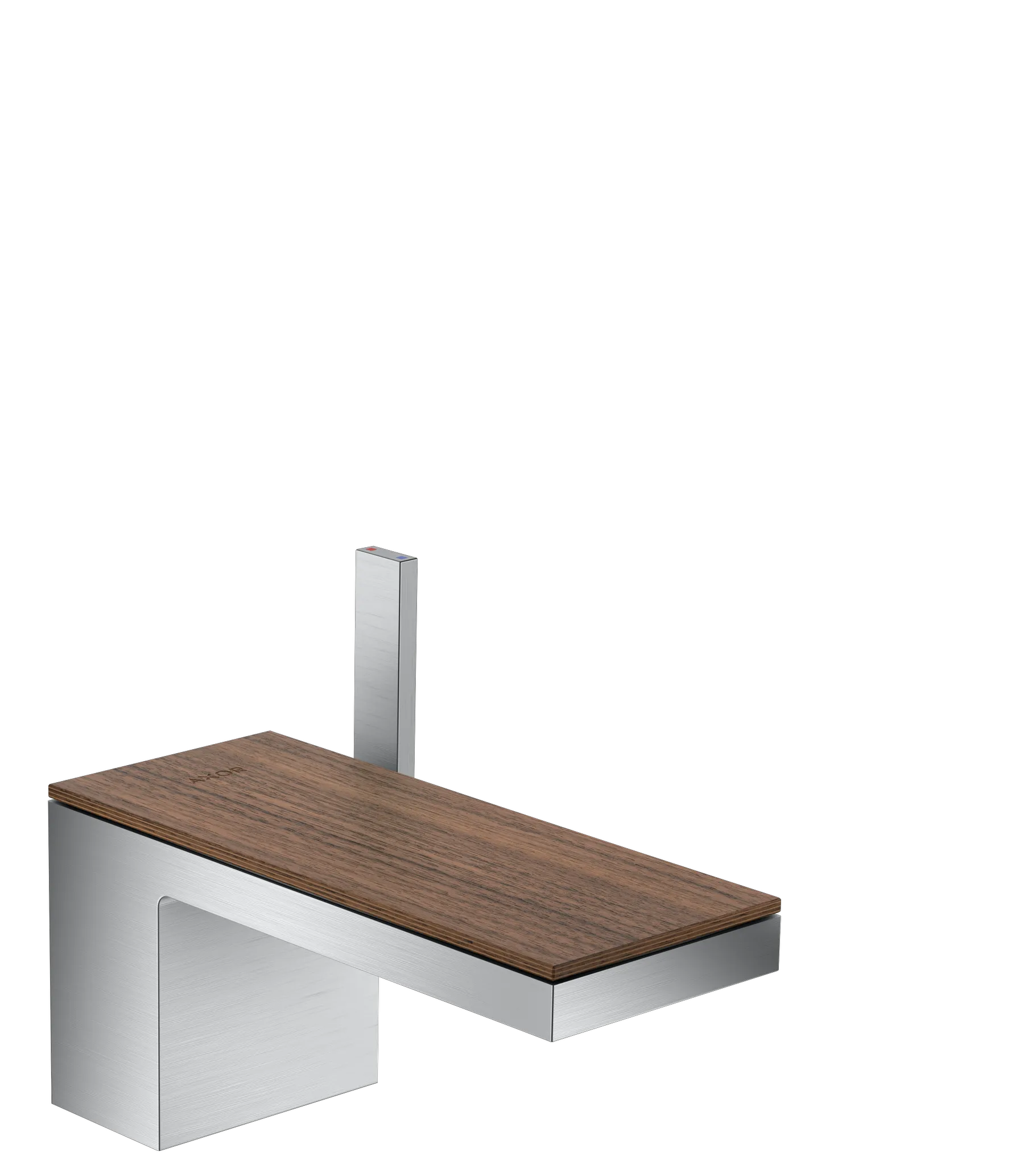 Hansgrohe AXOR MyEdition Mischer mit Platte 200 Amerikanischer Nussbaum Hansgrohe AXOR MyEdition Mischer mit Platte 200 Amerikanischer Nussbaum