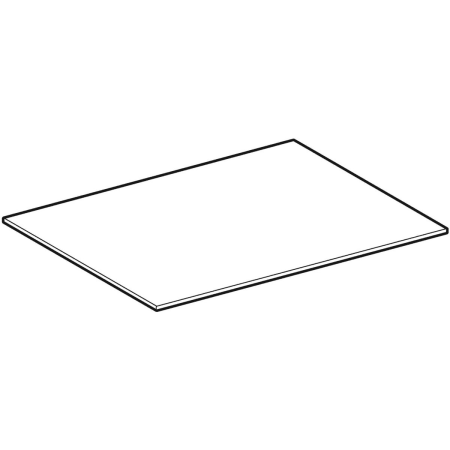 Geberit Glasablage „Xeno²“ 58 × 0,8 × 45 cm