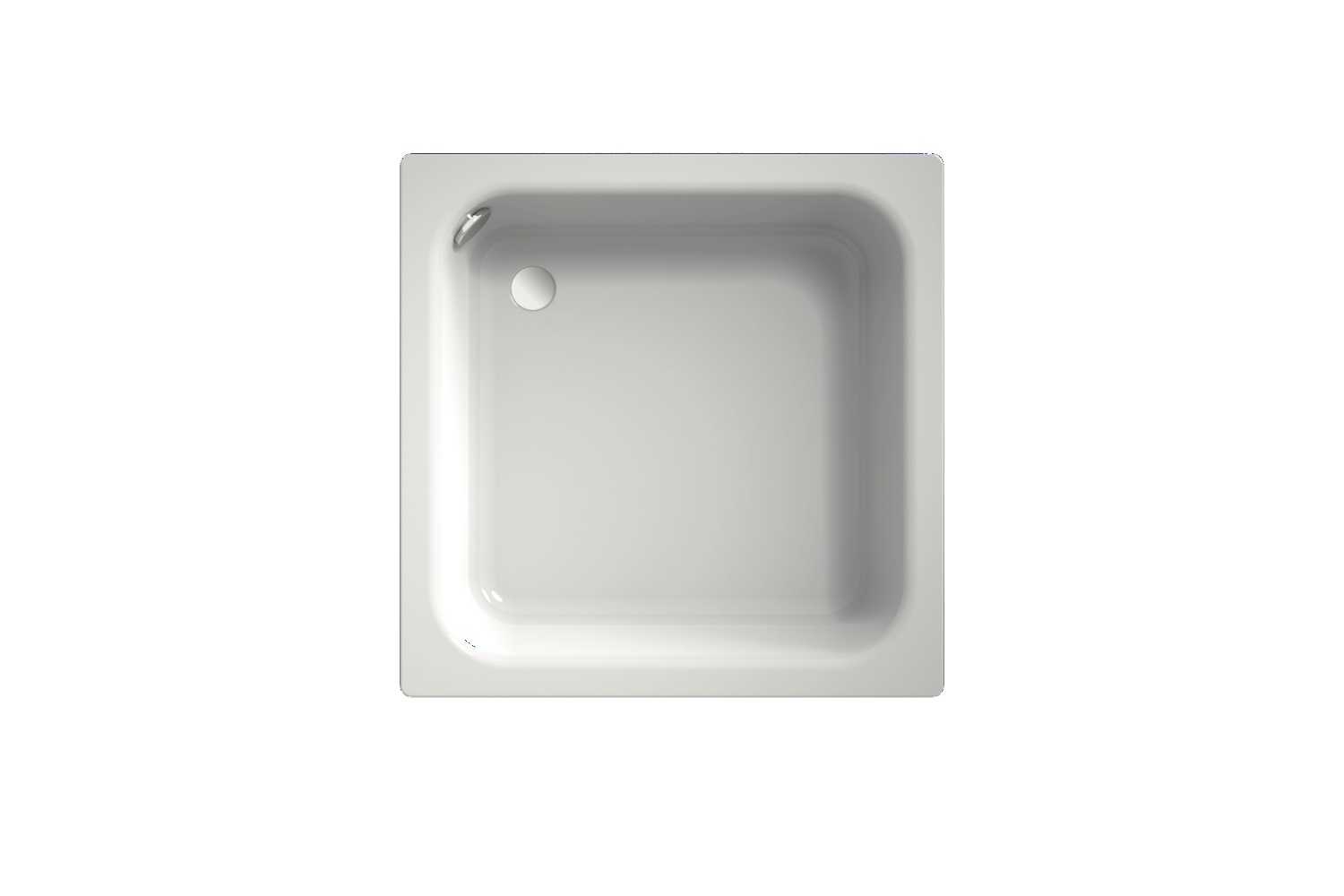 Bette quadrat Duschwanne „BetteDelta“ 80 × 80 cm in Weiß
