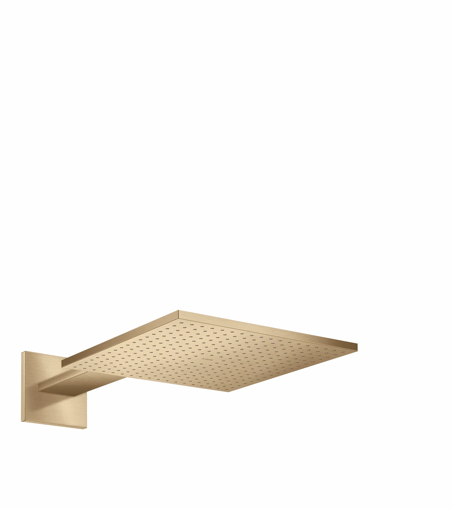 Hansgrohe AXOR ShowerSolutions Kopfbrause 300⁄300 2jet mit Brausearm, Brushed Bronze Hansgrohe AXOR ShowerSolutions Kopfbrause 300⁄300 2jet mit Brausearm, Brushed Bronze