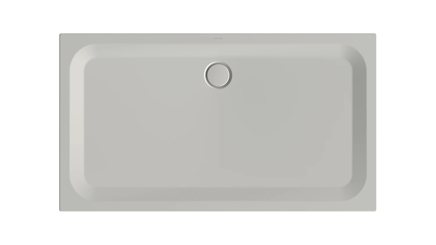 Bette rechteck Duschwanne „BetteUltra“ 1600 × 900 mm ohne Oberflächenbeschichtung, ohne Oberflächenveredelung, ohne Wannenträger, in Silver
