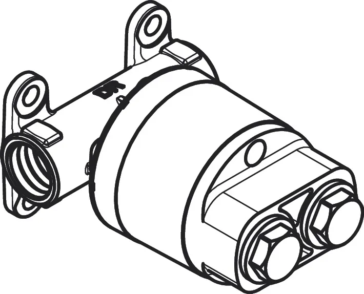 Hansgrohe Unterputz-Armatur Ausladung 0 mm