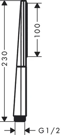 Handbrause Rainfinity 1jet chrom Handbrause Rainfinity 1jet chrom