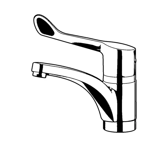 Kludi MEDI CARE Spültisch-EHM DN 15 Care Armhebel chrom Kludi MEDI CARE Spültisch-EHM DN 15 Care Armhebel chrom