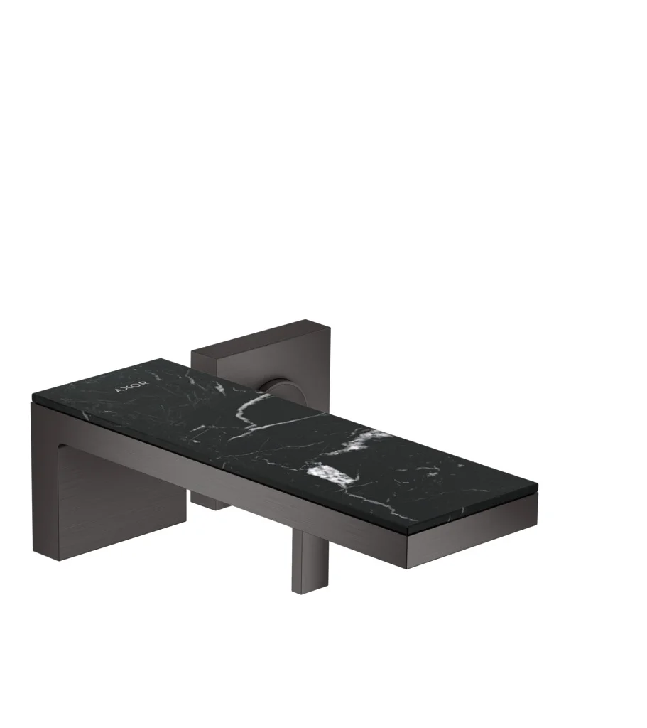Hansgrohe AXOR MyEdition Platte 245 mm Marmor Nero Marquina abnehmbar