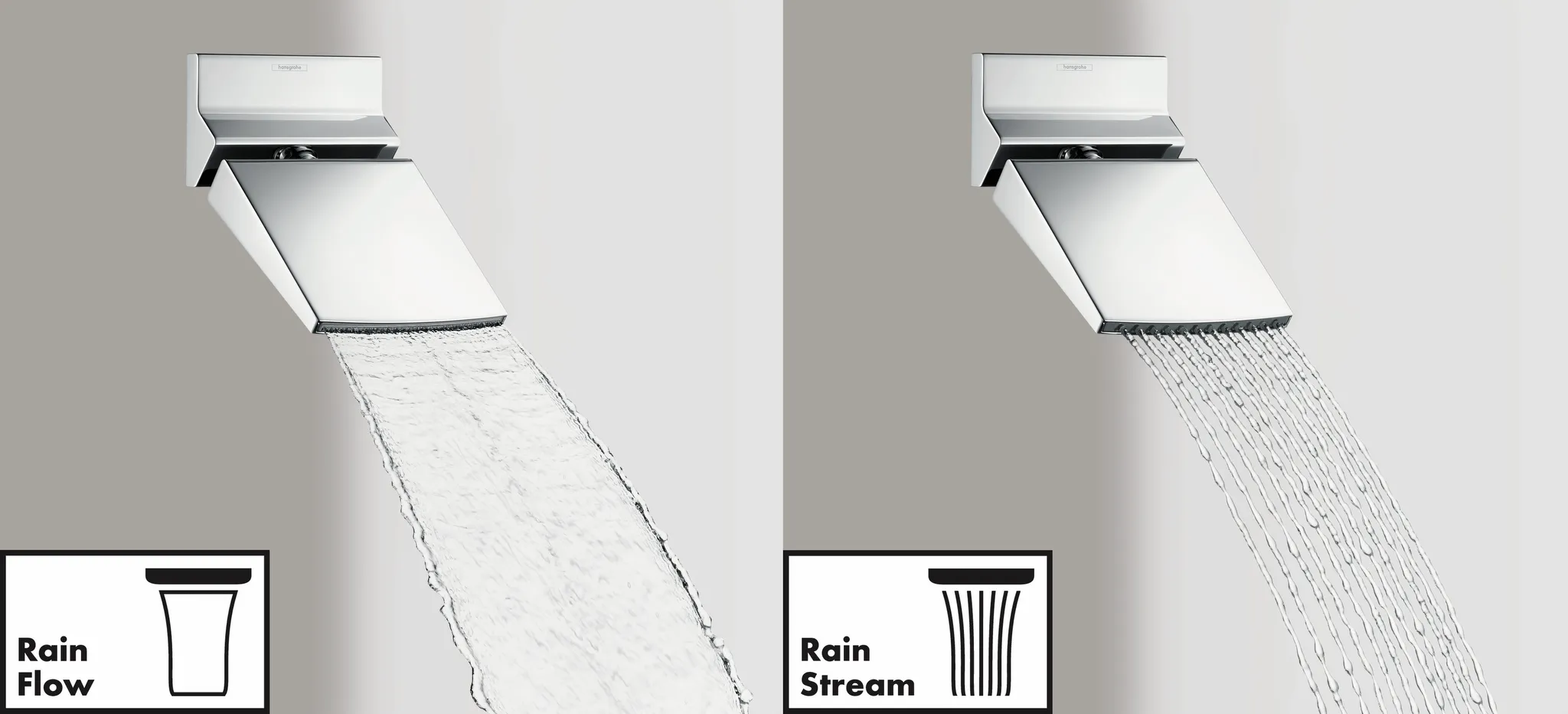 Hansgrohe Raindance Rainfall Kopfbrause 150 1jet Stream, Chrom Hansgrohe Raindance Rainfall Kopfbrause 150 1jet Stream, Chrom