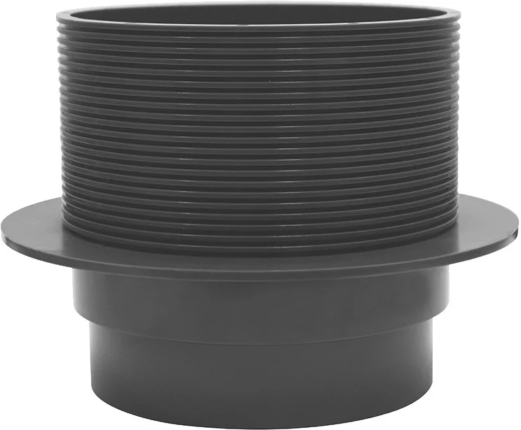 Hansgrohe RainDrain Spot Höhenausgleich Ergänzungsstück – Kunststoff, passend für alle RainDrain Spot Punktabläufe, Anschlussdurchmesser 128 mm / 146 mm, Höhenausgleich bis 75 mm