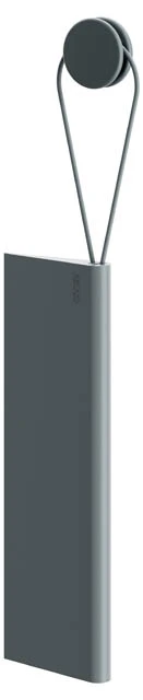 KEUCO Duschabzieher mit klebbarer Wandhalterung grau KEUCO Duschabzieher mit klebbarer Wandhalterung grau