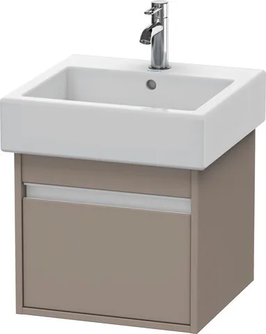 Duravit Waschtischunterschrank wandhängend „Ketho“ 45 × 41 × 44 cm Basalt Matt