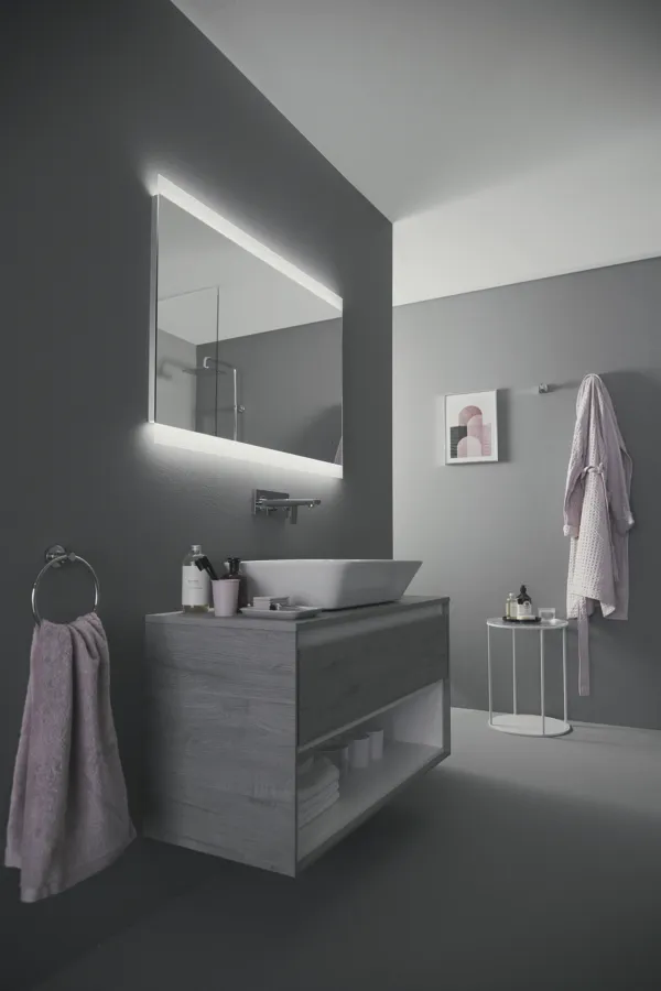 Wand-Waschtischarmatur Unterputz Edge, Bausatz 2, 5 l/min., Ausladung 191mm, Chrom Wand-Waschtischarmatur Unterputz Edge, Bausatz 2, 5 l/min., Ausladung 191mm, Chrom