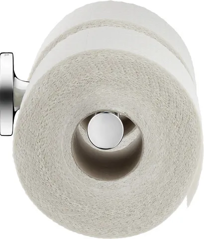 Duravit Doppel-Toilettenpapierhalter „Starck T“ 25,5 × 7,6 × 5 cm in Befestigung sichtbar Duravit Doppel-Toilettenpapierhalter „Starck T“ 25,5 × 7,6 × 5 cm in Befestigung sichtbar