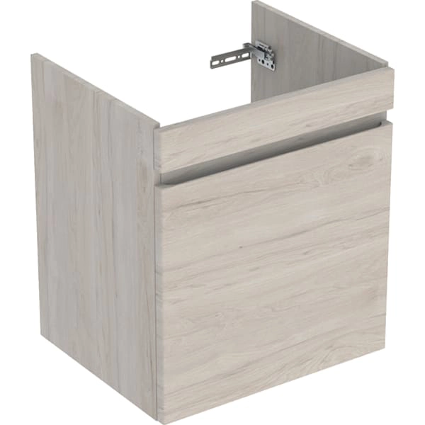 Renova Plan Unterschrank für Möbelwaschtisch, mit einer Schublade und einer Innenschublade: 58.8x60.5x47.3cm, Nussbaum hickory hell