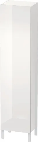 Duravit Halbhochschrank „L-Cube“ 50 × 200 × 36 cm Weiß Hochglanz