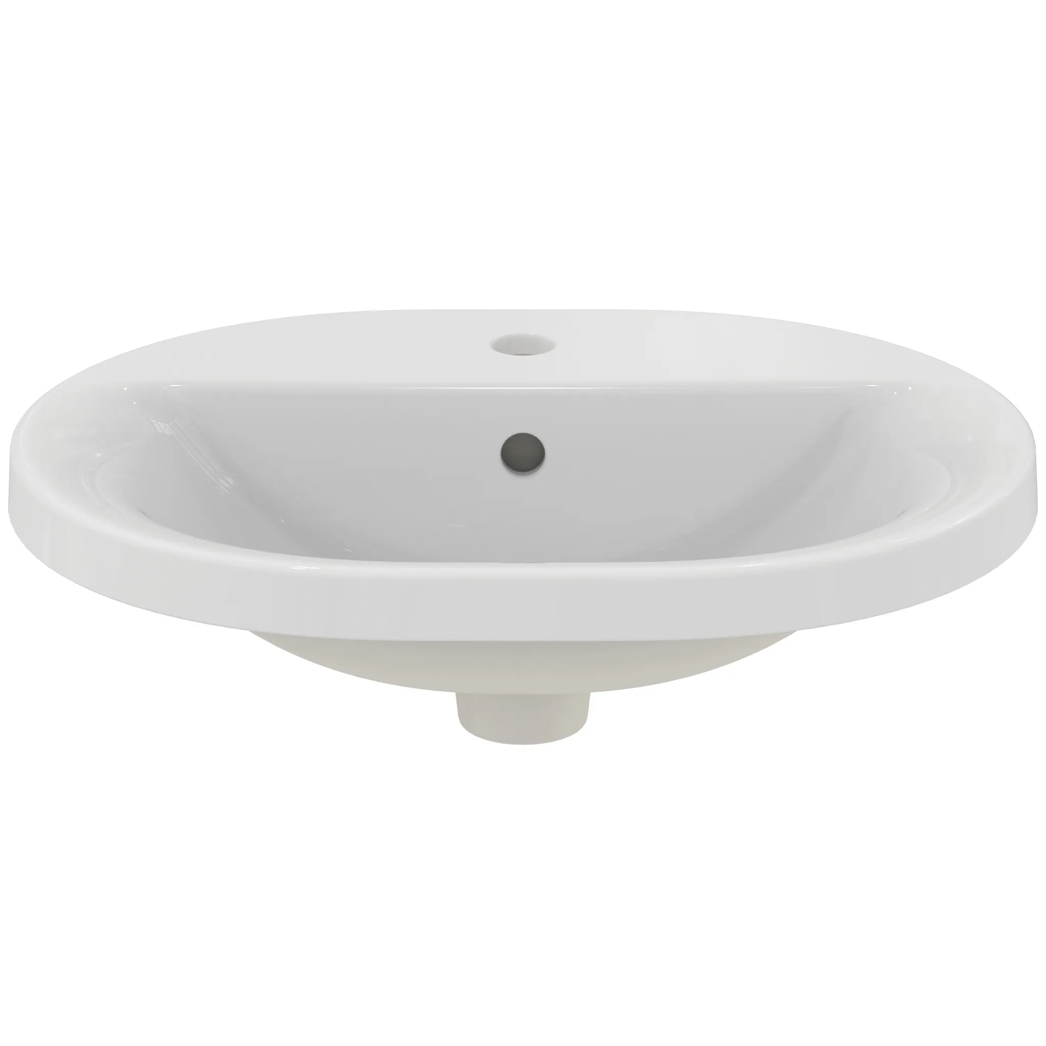 Waschbecken „Connect“ 55 × 43 × 17,5 cm, Hahnlochposition mittig Waschbecken „Connect“ 55 × 43 × 17,5 cm, Hahnlochposition mittig