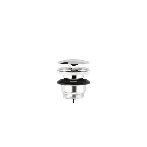 Kludi ROTEXA Ablaufgarnitur immer offen mit Keramikabdeckung Mattschwarz | 39 mm | GeraBad.de