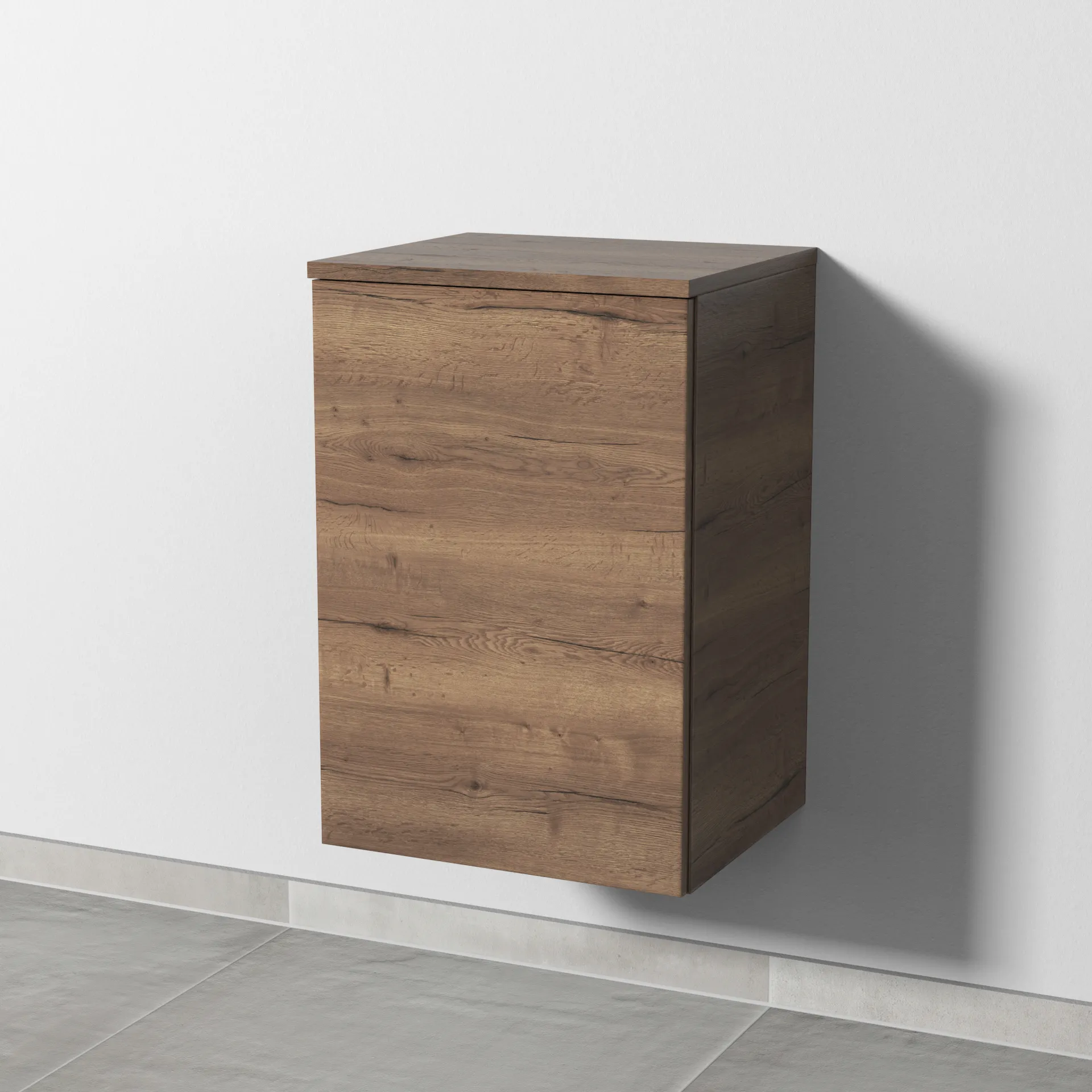 Sanipa Unterschrank „3way“ 400 × 580 × 345 mm Anschlag links, in Eiche Tabak, Anschlag links
