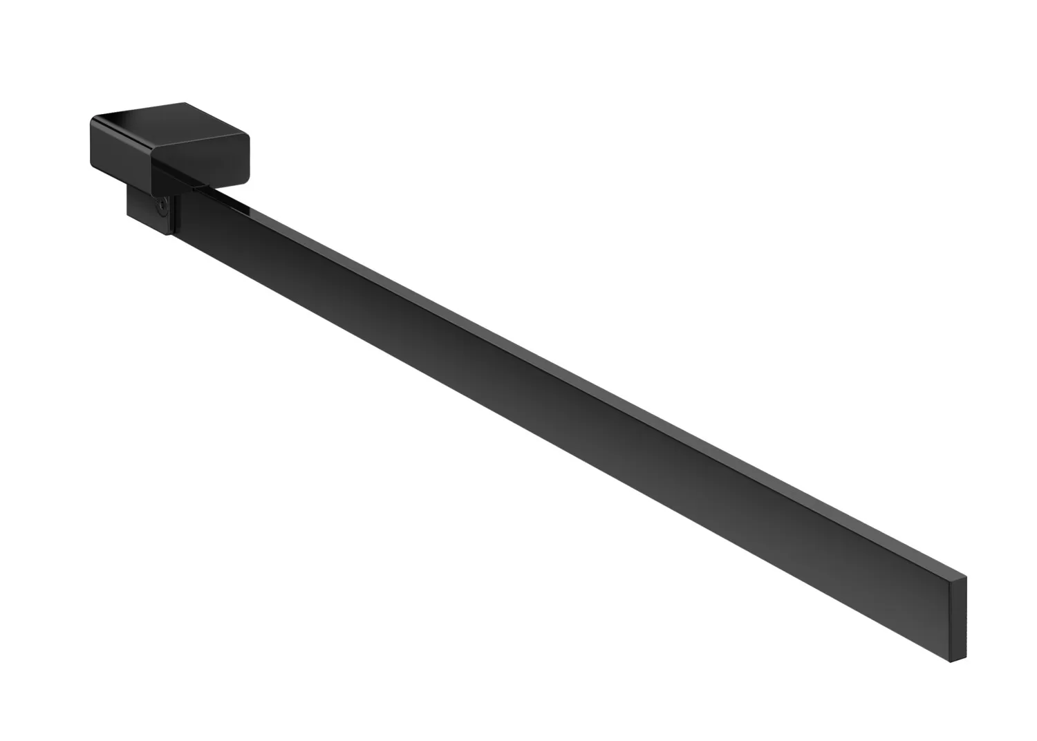 loft Handtuchhalter starr 1-armig, 410mm, schwarz loft Handtuchhalter starr 1-armig, 410mm, schwarz