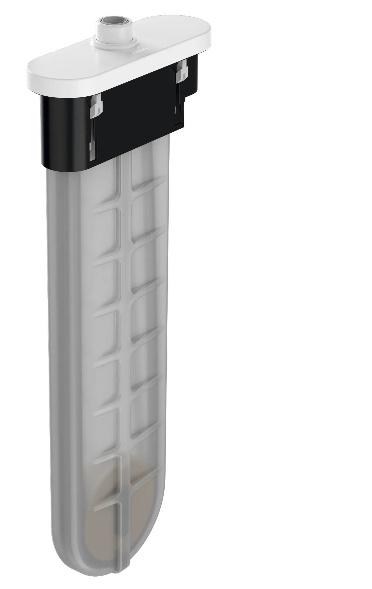 Hansgrohe sBox oval Mattweiß, Schlauchbox mit Brauseschlauch und Rosette Hansgrohe sBox oval Mattweiß, Schlauchbox mit Brauseschlauch und Rosette