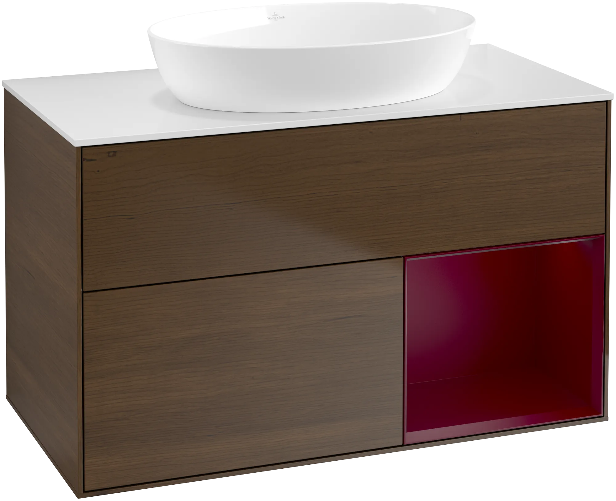 Villeroy & Boch Finion Waschbeckenunterschrank GA2 1000x603x501mm mit Beleuchtung