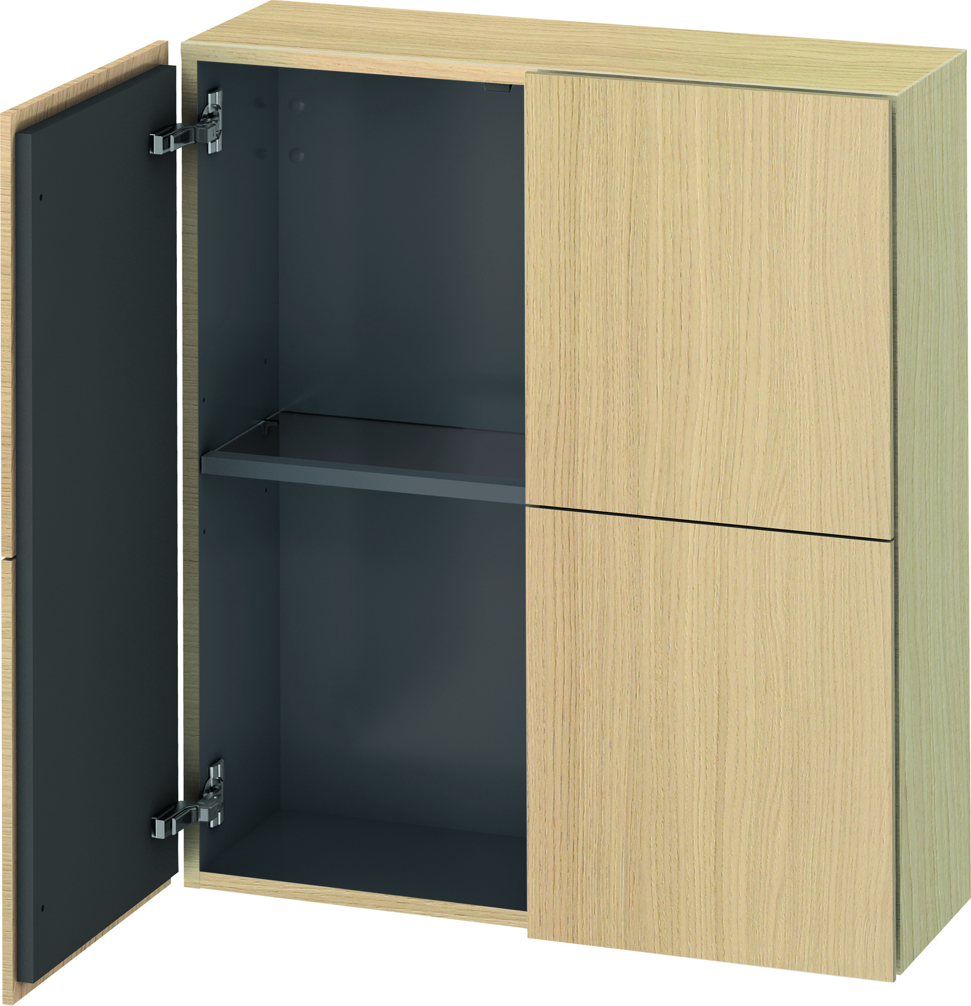 Duravit Halbhochschrank „L-Cube“ 70 × 80 × 24,3 cm