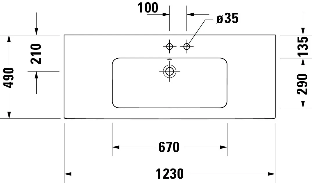 Wandwaschtisch „ME by Starck“, mit Überlauf, Hahnlochposition mittig in Weiß Hochglanz Wandwaschtisch „ME by Starck“, mit Überlauf, Hahnlochposition mittig in Weiß Hochglanz