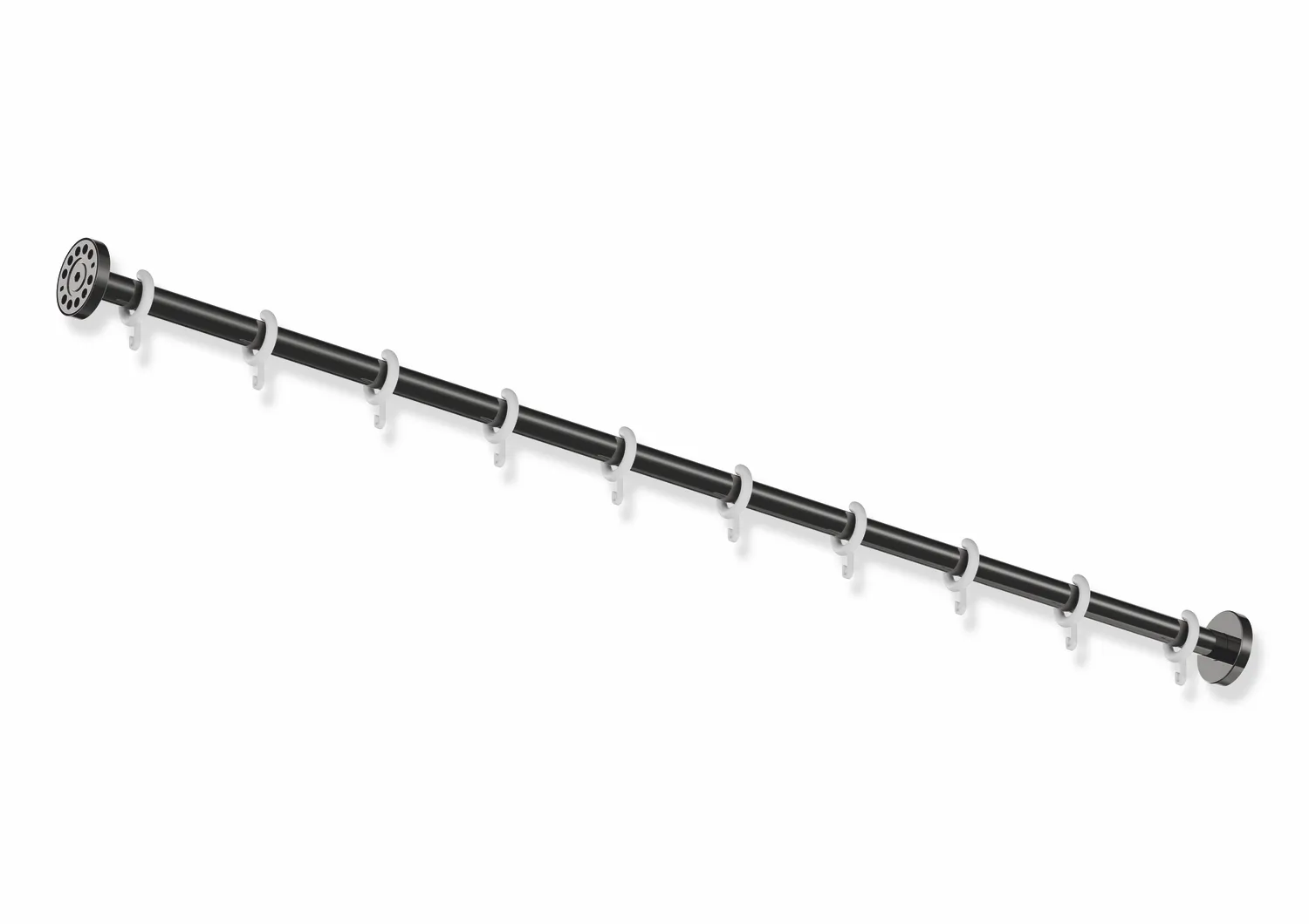 HEWI System 900 Vorhangstange, Edelstahl, PVD, Länge 1219 mm HEWI System 900 Vorhangstange, Edelstahl, PVD, Länge 1219 mm