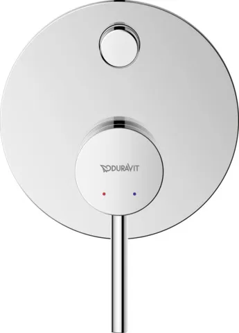 Duravit Einhand-Unterputz-Armatur „Circle“ in Chrom