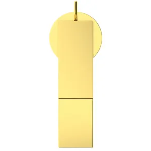 Ideal Standard Waschischarmatur Extra Ausladung 111mm mit Ablaufgarnitur Brushed Gold