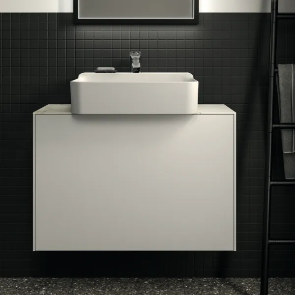 Ideal Standard Waschtischunterschrank „Conca“ 80 × 54 × 37,3 cm Weiß matt lackiert