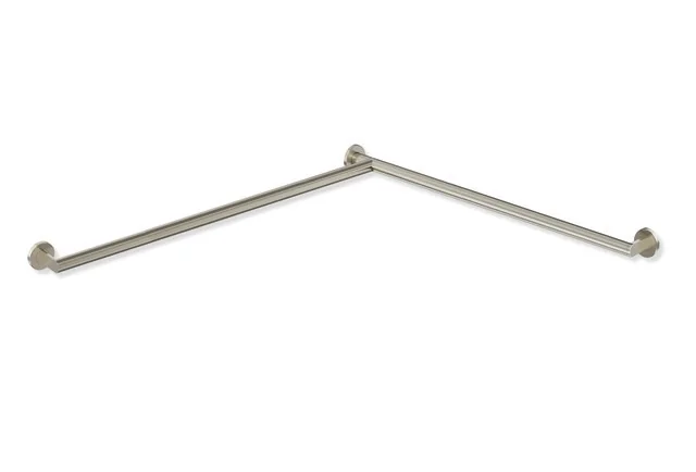 HEWI System 900 Duschhandlauf, Edelstahl, PVD nickel gebü., links, 947mm, WR HEWI System 900 Duschhandlauf, Edelstahl, PVD nickel gebü., links, 947mm, WR