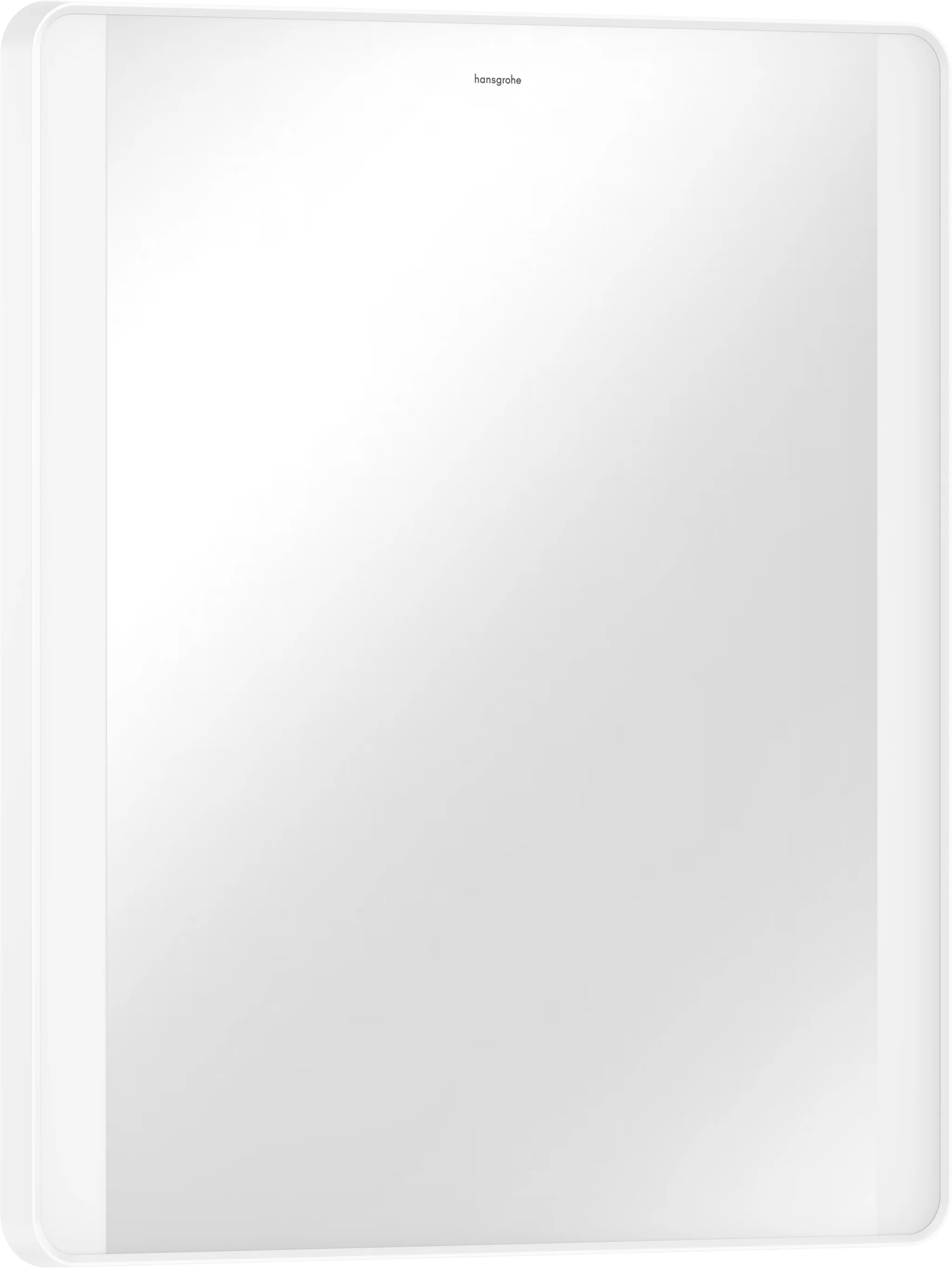 Hansgrohe Xarita Lite Q Spiegel mit LED-Beleuchtung Mattweiß 600x700x30 mm Wandmontage